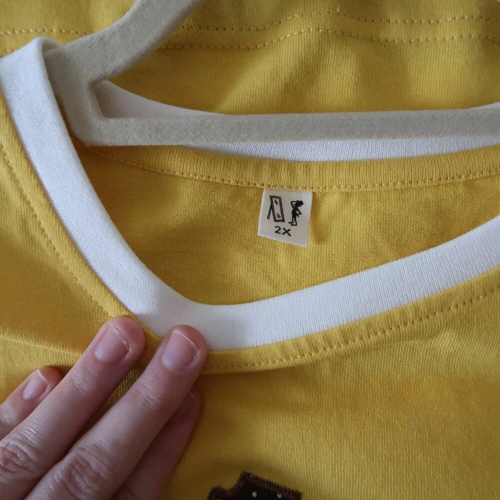 Fashion Brand Company Tommy Tee in Yellow Turtle 2x - Picture 4 of 4